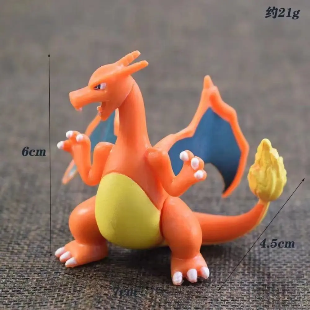 2024Anime Pokemon Figure Joint Lugia Mega Charizard XY Blastoise Grovyle Reshiram Yveltal Ho-Oh Action Figure Decoration Toys Gi