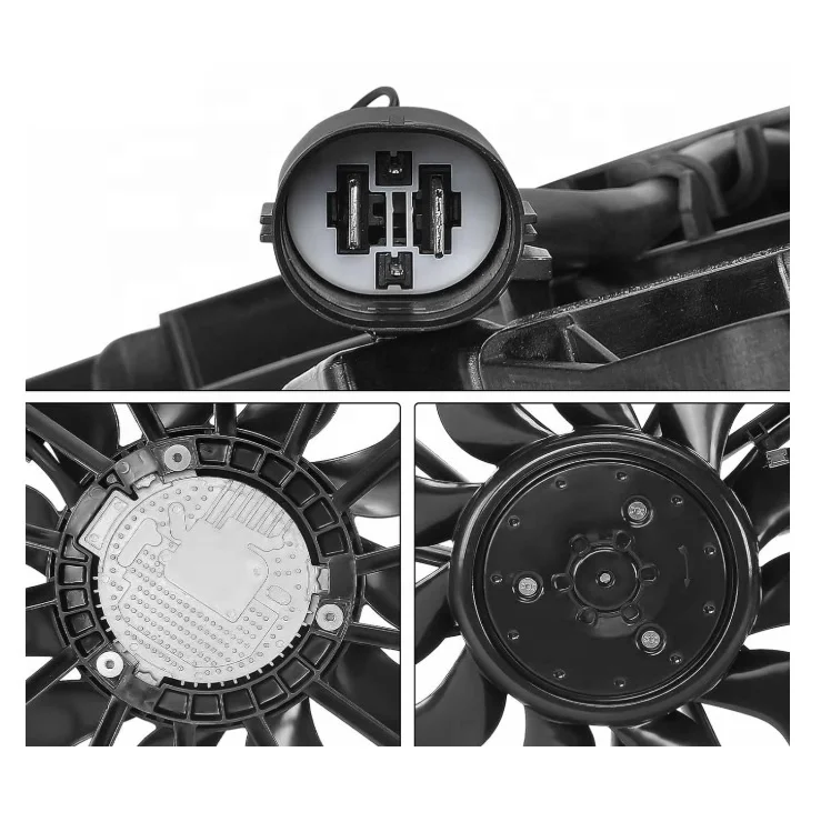 68453302AA لسيارة جيب كومباس 2023 2024 2025 مراوح تبريد مكثف المبرد مراوح إلكترونية