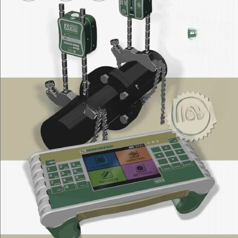 Laser centering instrument TL100 with a centering distance of 5 meters and an accuracy of 0.001mm axis centering instrument