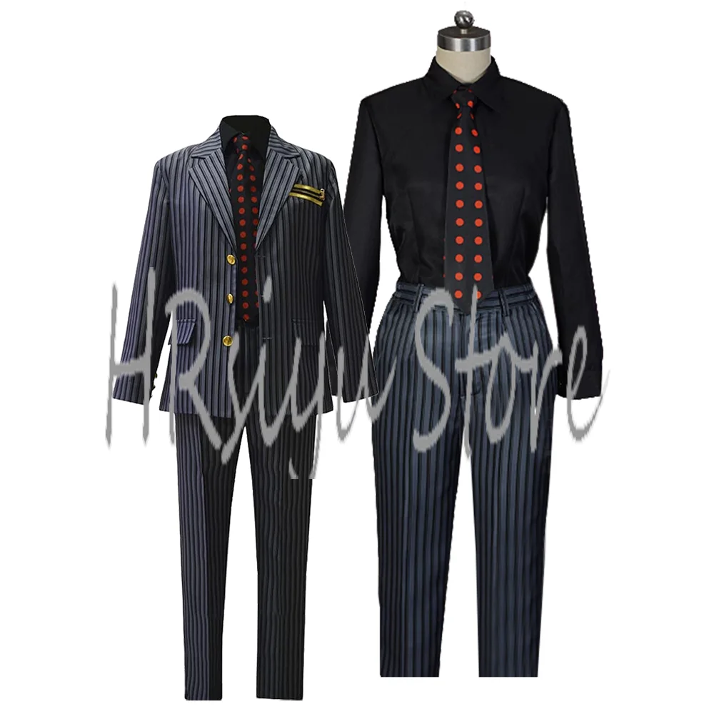 

Anime Cosplay Diavolo Costume men women Uniform Full Suit Halloween Outfit Costumes customized