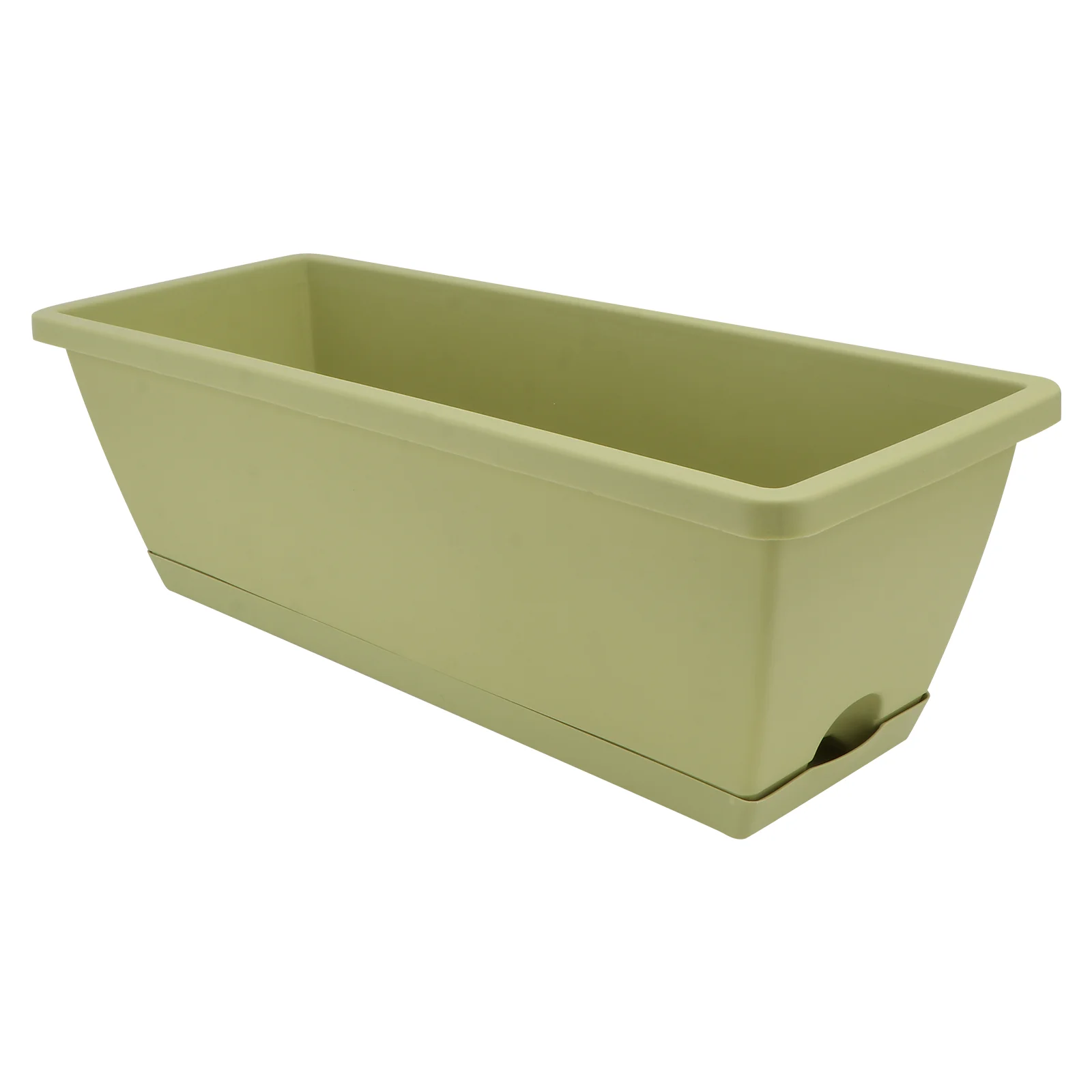 Plastic Vegetable Pot Indoor Plant Pots Planting Trough Window Nursery Flower Resin Garden Basin Rectangular