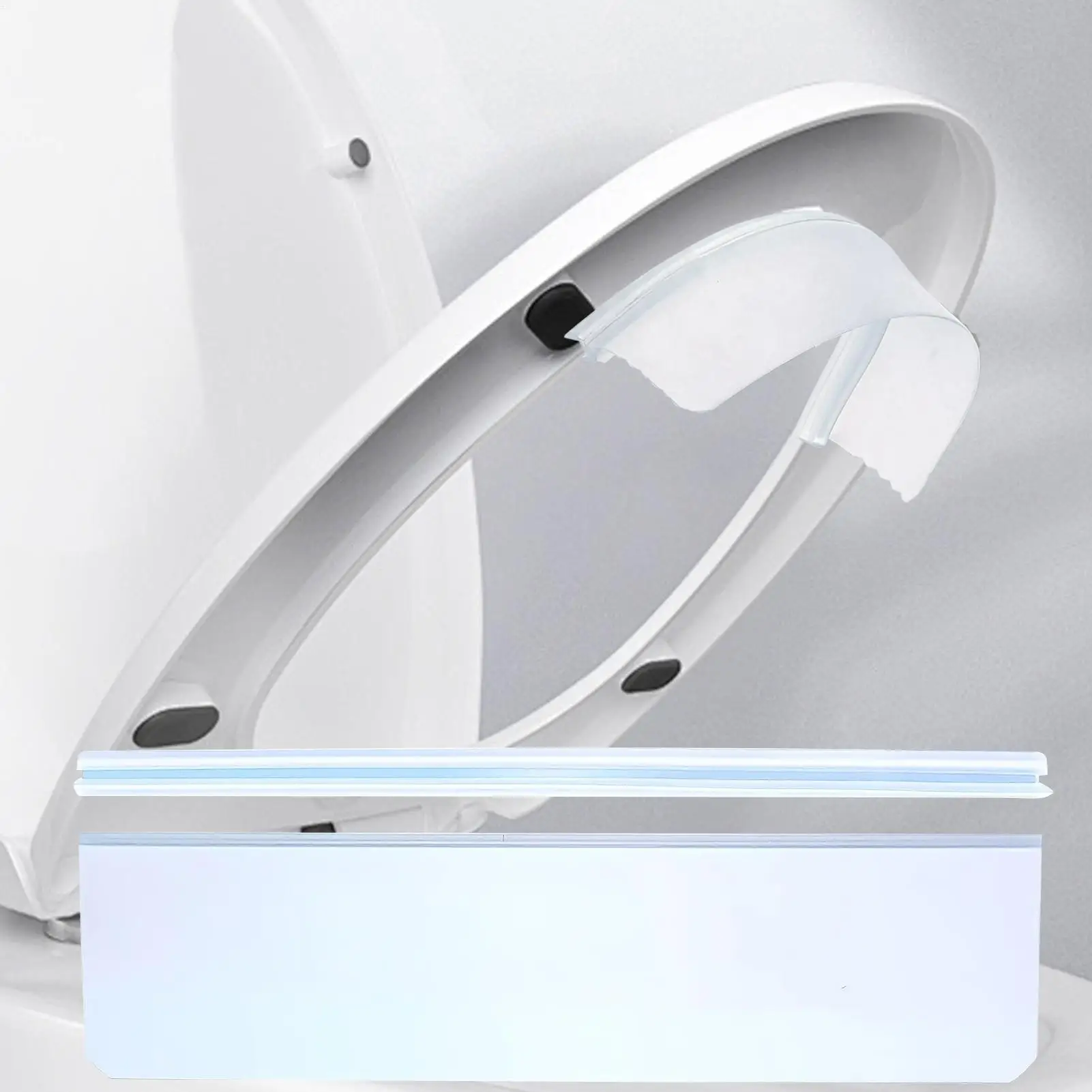 

10 Inch Toilet Seat Urine Splash Guard Hygienic Urine Splash Guard For Home Toilet For Bathroom Apartment Dorm Public Restroom