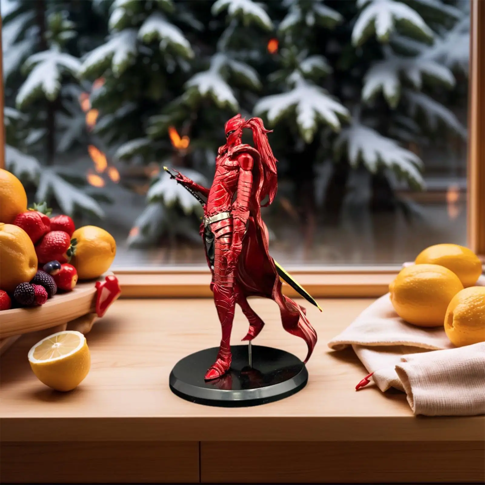 

Фигурки, крутой реалистичный коллекционный декор для стола, улучшенный рыцарь-командир, фигурки героев, домашний декор для фанатов