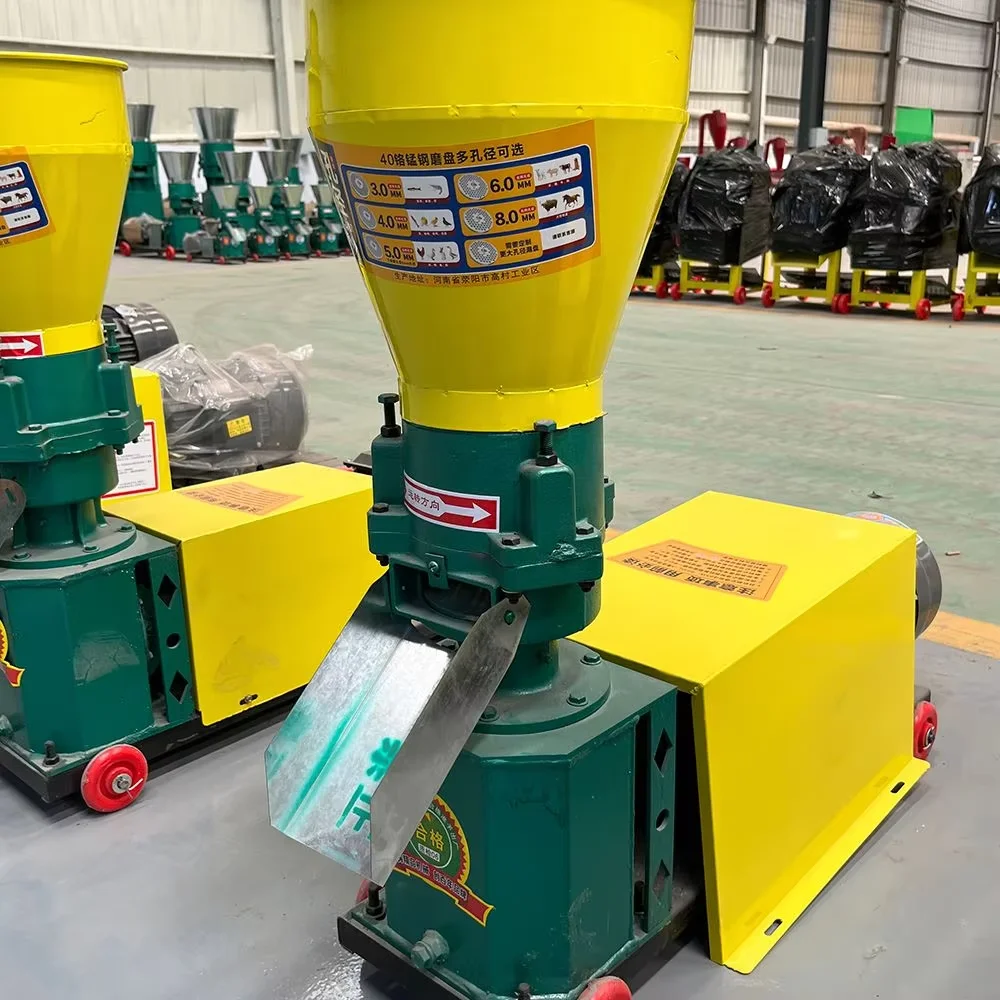 New Arrival Heavy DutyFeedPellet Machine Low Noise Durable Granulator for Small Farm Home Use Chicken Pig Rabbit Feed Production