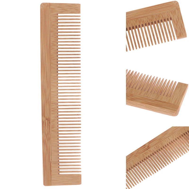 1X Massage Wooden Comb Bamboo Hair Vent Brush Brushes Hair Care SPA Hair Comb