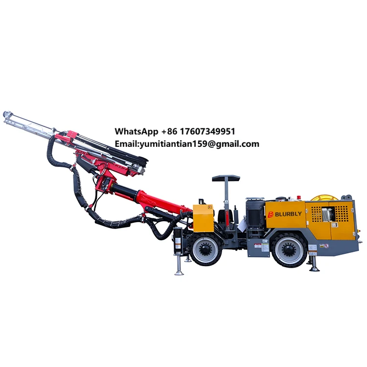 

Small Electro-hydraulic Tunneling Jumbo Mine Borehole Underground Hydropower Station Underground Drill for Hydropower Station
