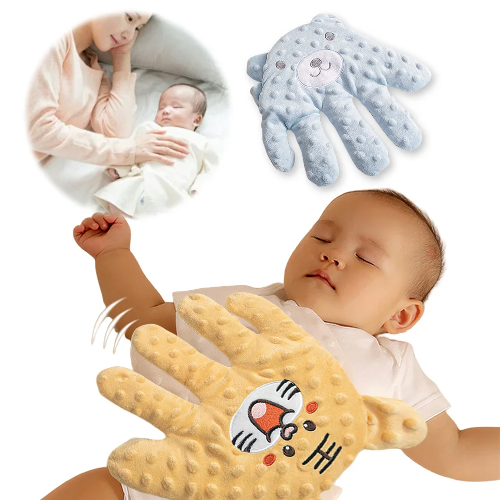 Soothing Baby Sleep Aid Pillow Remote Control Hand Palms for Toddler Infant Baby Sleep Soothing Palms Infant Calming Sleepers