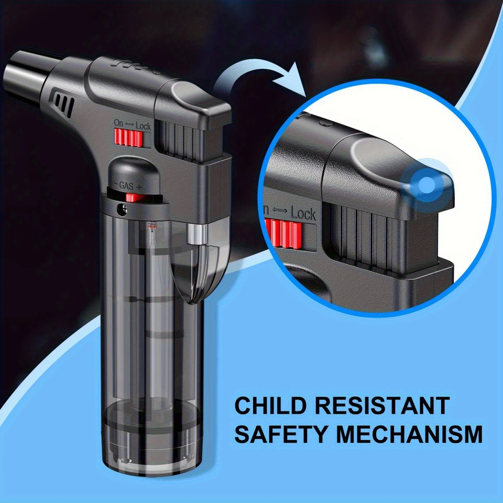 4PCS Butane Torch Lighter Port - огляд і ціна Camping Cooking Candle