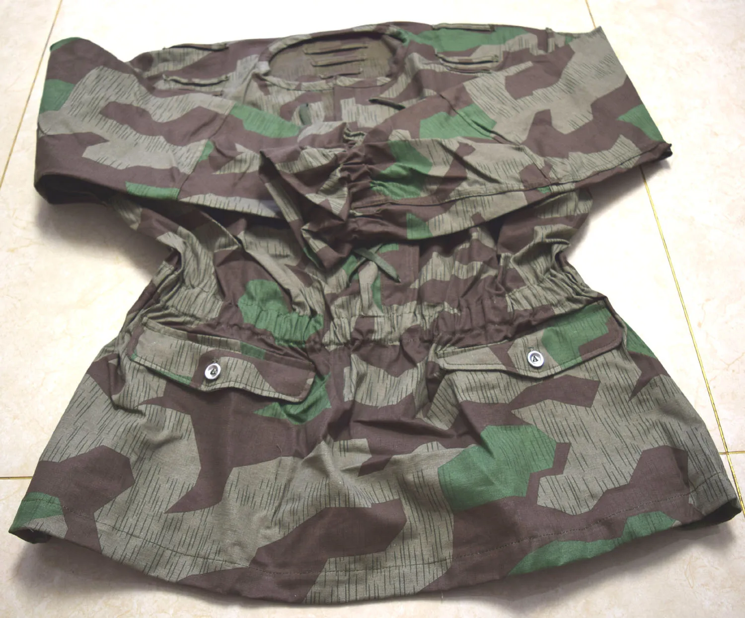 REVERSIBLE German Elite Splinter SMOCK Color Camouflage