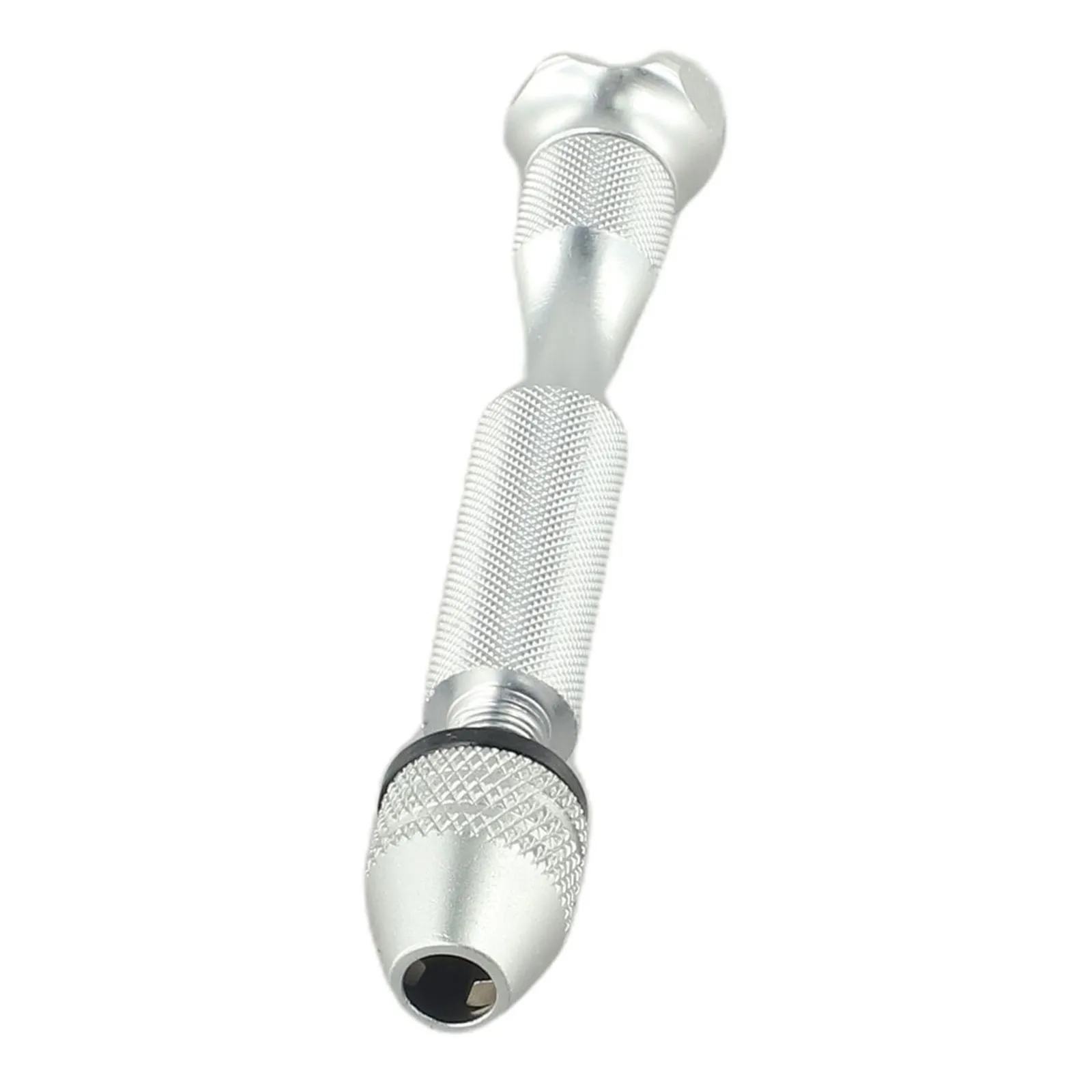 

Chuck Clamping Hand Drill Silver 0.3-3.2mm 1.0/1.5/2/2.5/3mm Hand Pin Hole Drill Practical 3.74 Inch Drill Bit