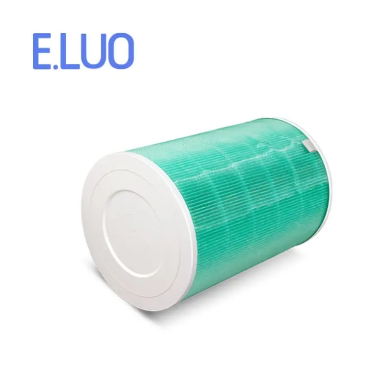 Replacement For Xiaomi Air Purifier Filter Mi 1 / 2 Generation Pro 2S Cylinder Composite Filter Remove Formaldehyde Pm2.5 Green