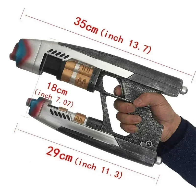 Movie Star Lord Blaster Resin 1:1 Replica Cosplay For Guardians Of The Galaxy Peter Quill Halloween Costume Accessories CMM2101