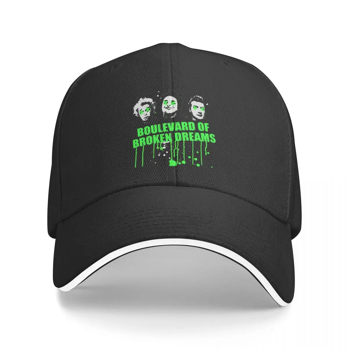 Boulevard Of Broken Dreams Green Days Baseball Caps Dookie Saviors Hip Hop Sandwich Hats Men Women Adjustable Caps Hat Sport