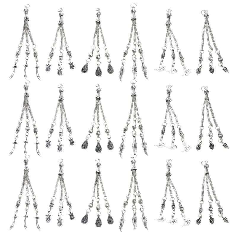 

31BB 6 стилей подвески для DIY Rosary Dewelry Accessories для этнического стиля