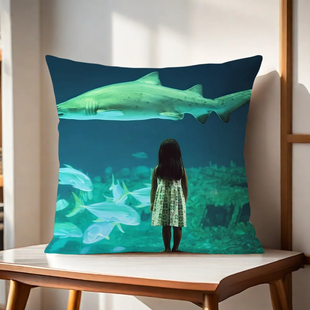B-Bring Me B-BMTH The Horizon cushion cover Pillow Cover Home Sofa living Room Office Coffee Shop Car PillowCover