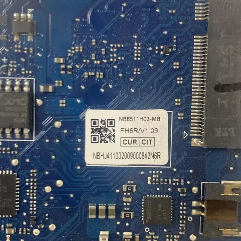 

For Acer Swift 3 SF314-57 Laptop Motherboard NB8511_PCB_MB_V4 NBHJ411002 With SRGKG I5-1035G1 CPU 100% Fully Tested Working Well