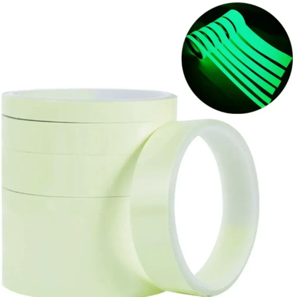 Waterproof Self-Adhesive Luminous Tape Self-Adhesive Glow in Dark Safety Warning Tape Glow Stickers Fluorescent