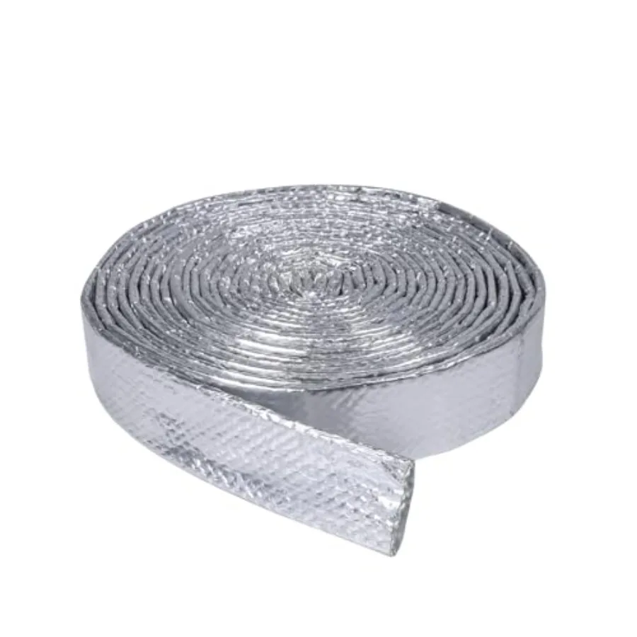 

Автомобильная алюминиевая термозащитная оплетка для кабелей до 485°F, огнестойкая, серебристая, с внутренним диаметром