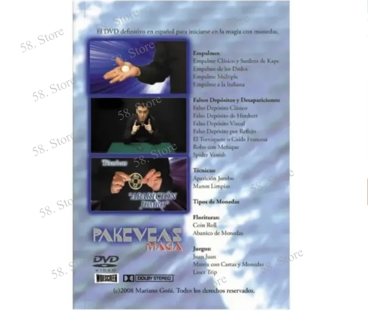 

Tecnicas Con Monedas Vol 1 By Mariano Goni Magic tricks ( 58 Store Download )