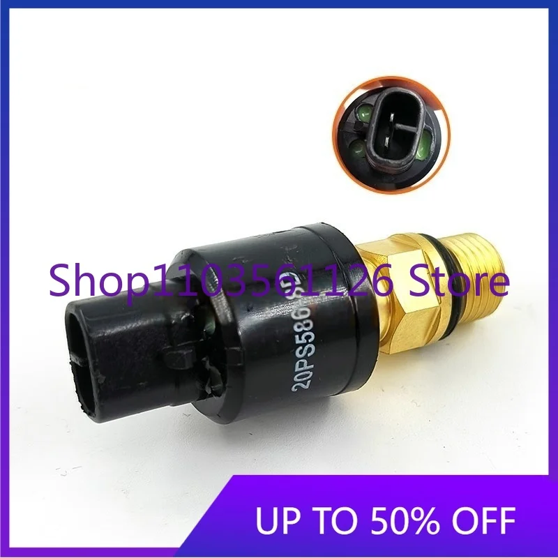 High Quality Excavator Automatic Idle Pressure Switch Sensor Compatible with DH150 220 225 300 Models - 5-7-9