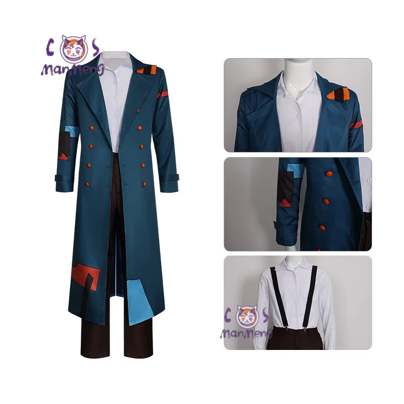 

Shin-ichi Mashiro Косплей Костюм Аниме Undead Girl·Murder Farce пальто рубашка пояс Рождественская вечеринка модные мужчины женщины uniforn