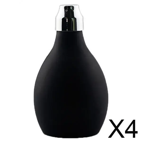 

4x 3,38 унции/100 мл пустой флакон с распылителем для парикмахерской, противоскользящие аксессуары