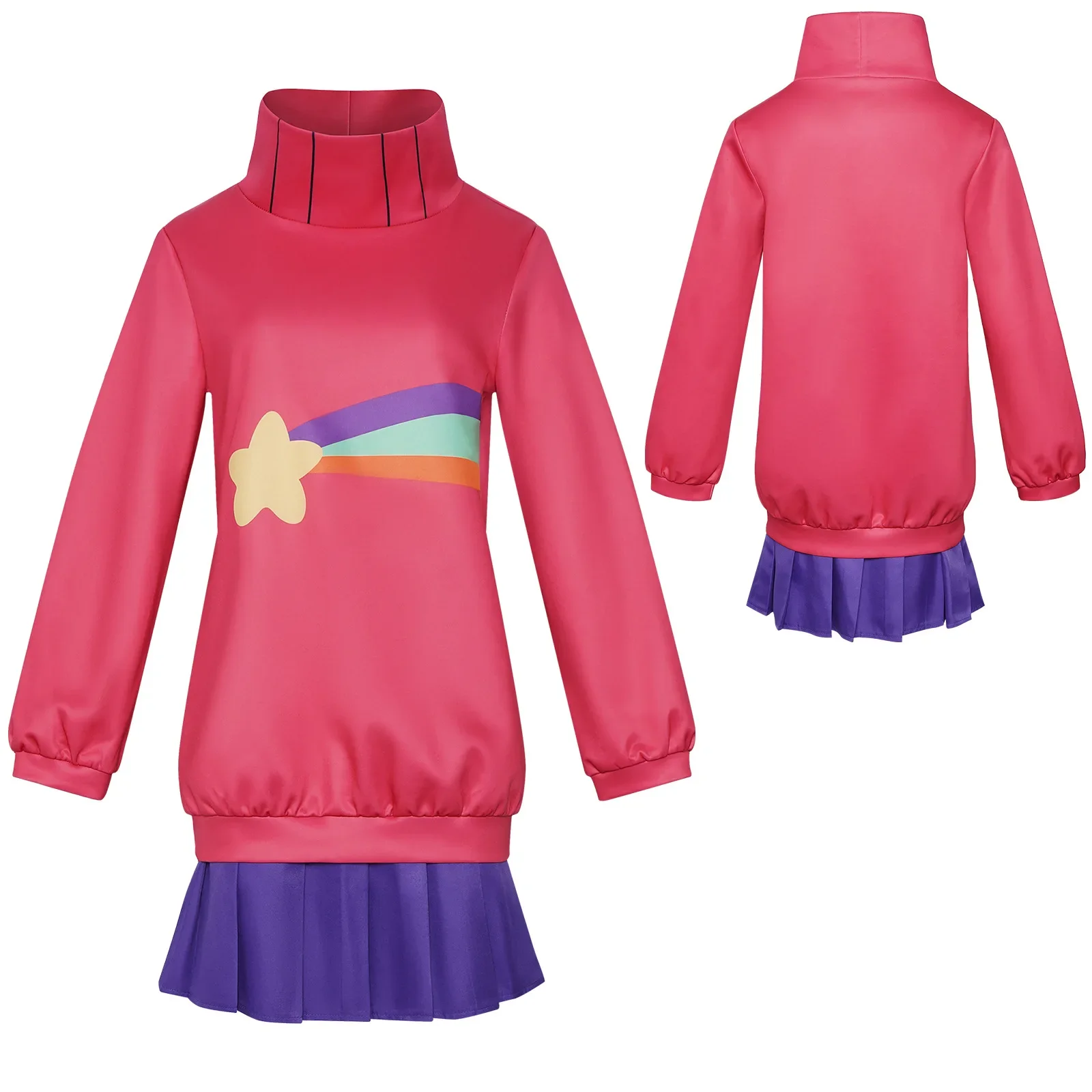 

Role-playing Uniform Gravity Falls Halloween Costume Mabel Pines Cosplay Outfit Stage Performance Costume For Anime Fans