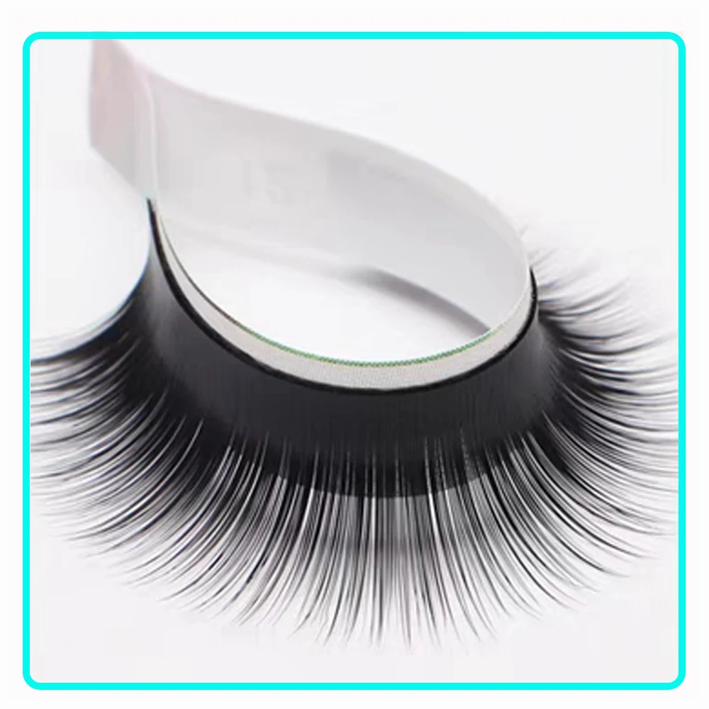 Camellia Fake Lashes Easy Fan False Eyelashes Natural Soft Faux Mink Eyelash Extensions Russian Volume Individual Makeup Lashes