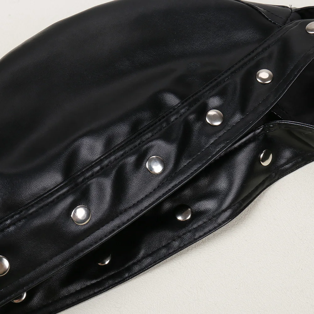 Modny kapelusz piracki na festiwal, cosplay, marynarz, prosty, jednolity kolor, uniwersalny, sceniczny, dla mężczyzn, kobiet, dorosłych, unisex