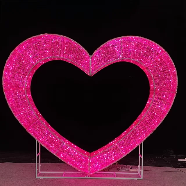 so-Customizable Large Outdoor IP65 LED PVC Waterproof Walk 3D Christmas Light Decorations Color-Changing App-Controlled CE！