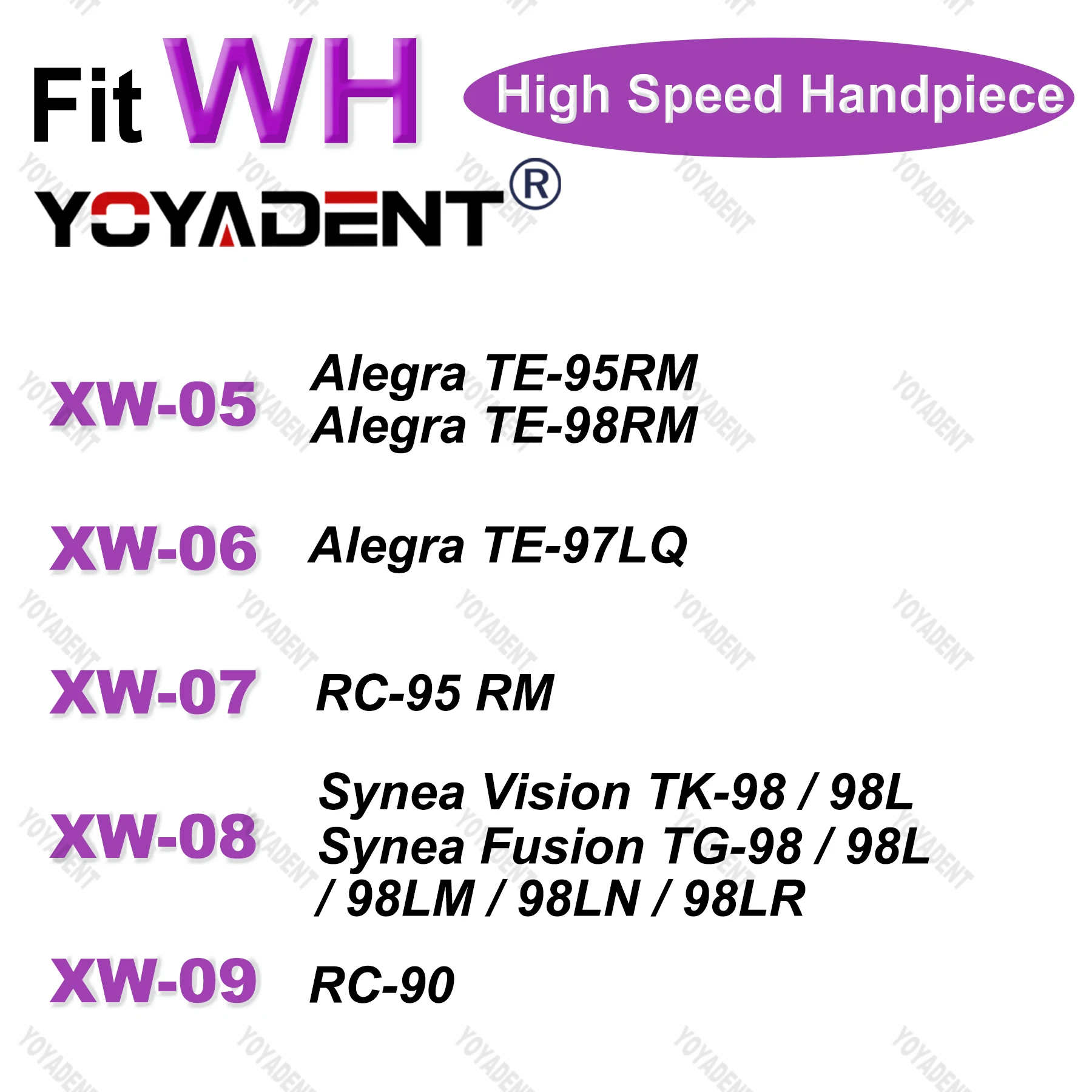 YOYADENT Dental-Turbinen-Kartusche passend für Alegra TE-97/LQ TA-97CLED / CLM Hochgeschwindigkeits-Handstück-Rotor Zahnmedizinprodukte – Detail 3