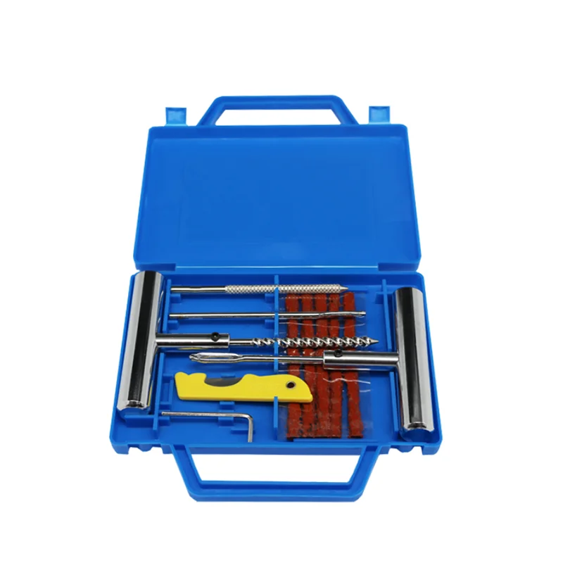 

Heavy Duty Tire Repair Car Tire Puncture Repair Plug Tyre Repair Kit