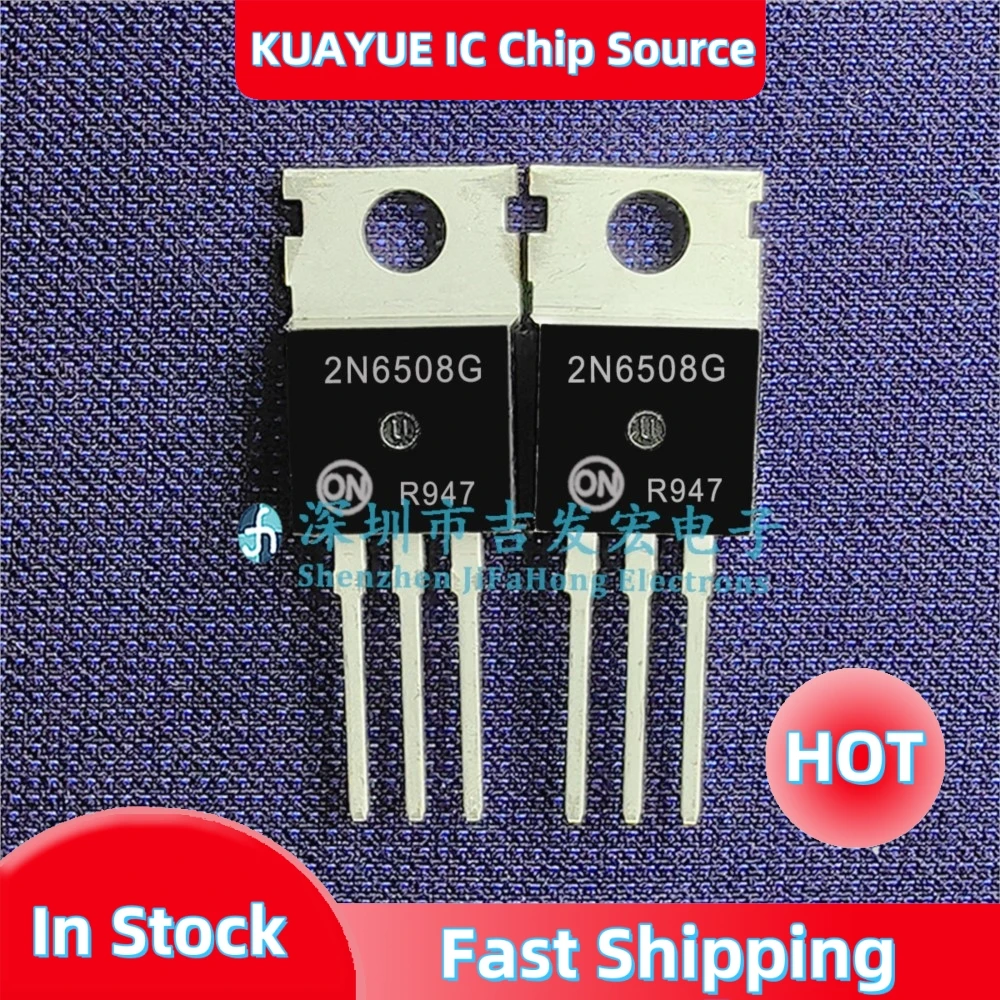 10PCS-30PCS 2N6508G 2N6508 TO-220 25A 600V  Fast Shipping In Stock