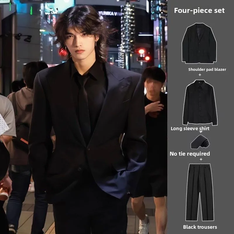 Slim Fit Men's Suit…