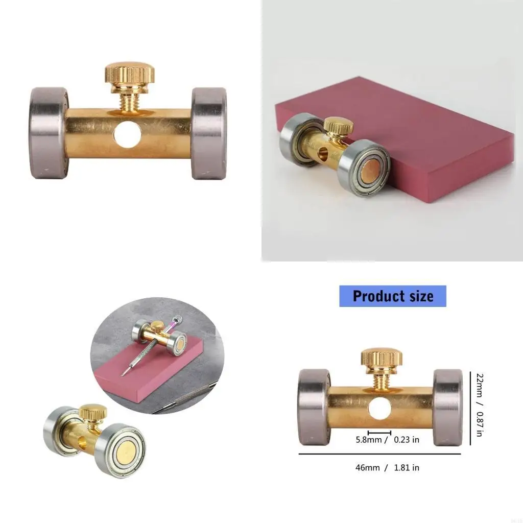 

964E Metal Construction Screwdriver Sharpener Holder For DIY Professional Use