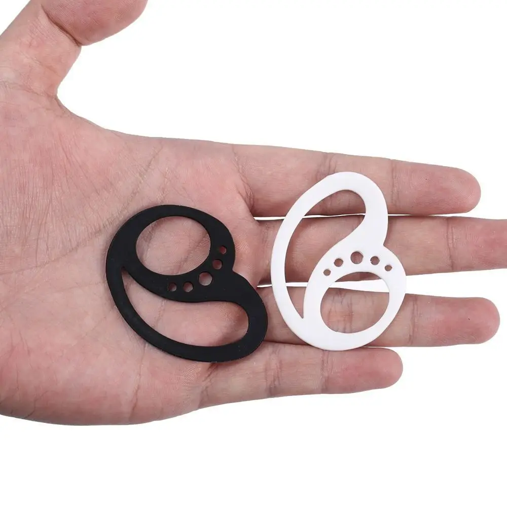 Clip de protection pour écouteurs en Silicone, 2 pièces, Anti-chute, empêche les chutes, couvre-écouteurs en Silicone, coussinets Anti-chute