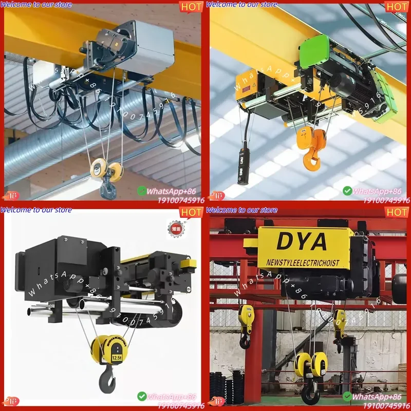 

CE Certificate 3 Ton 5 Ton Concrete Lifting Hoist European Wire Rope Electric Hoist for Sale