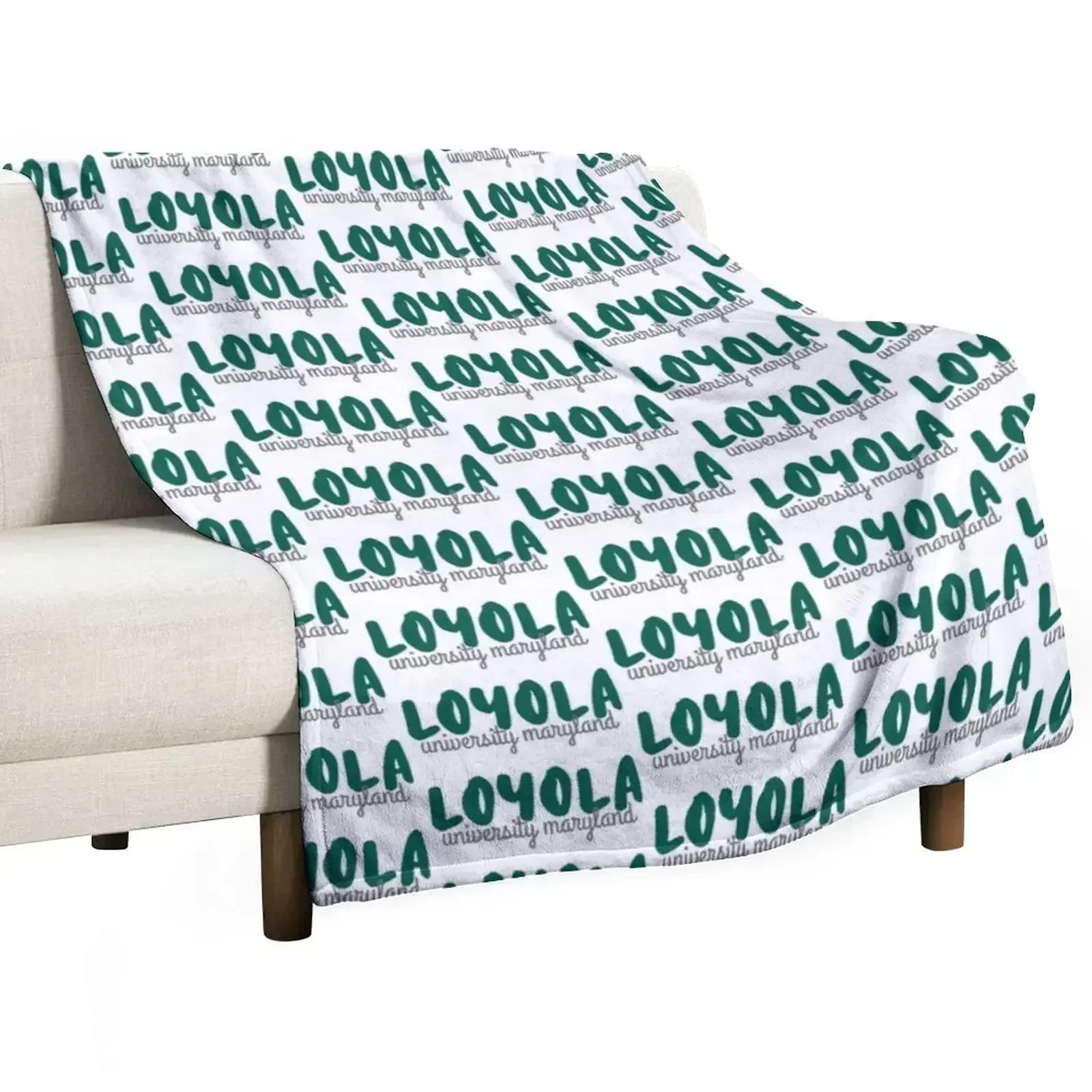 

Loyola University Maryland Throw Blanket Soft Plush Blanket as Housewarming Gift