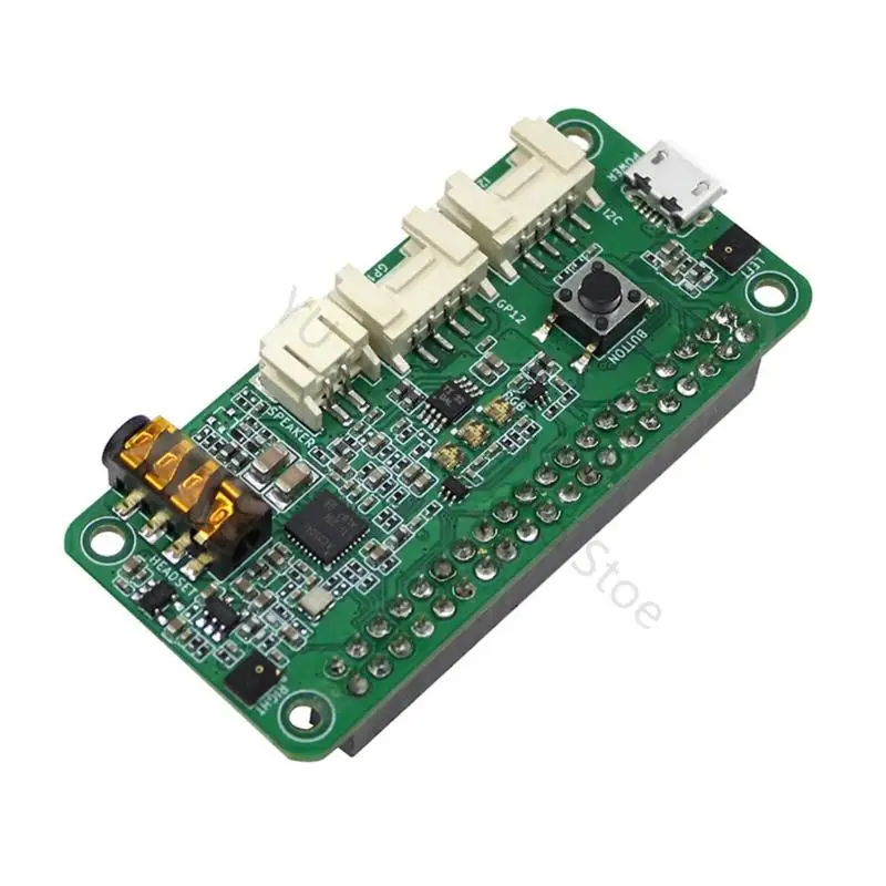 96BA 40 Pin Builder Voice Add-On-Board mit zweikanaligem Eingangslayout – Detail 3