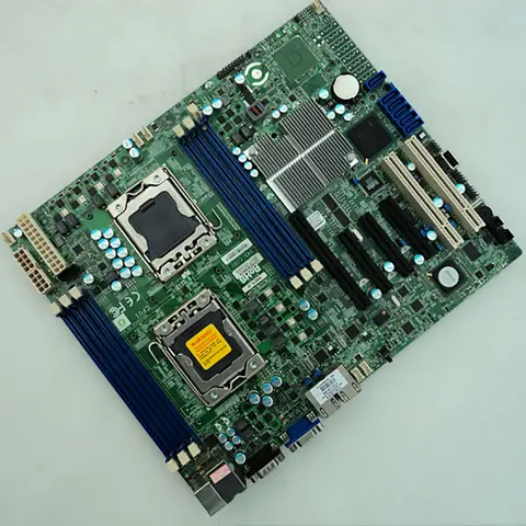 Server Motherboard 5500 (Tylersburg) Chipset Dual-Way Xeon 1366 With Remote Support X5650 X8DTL-iF