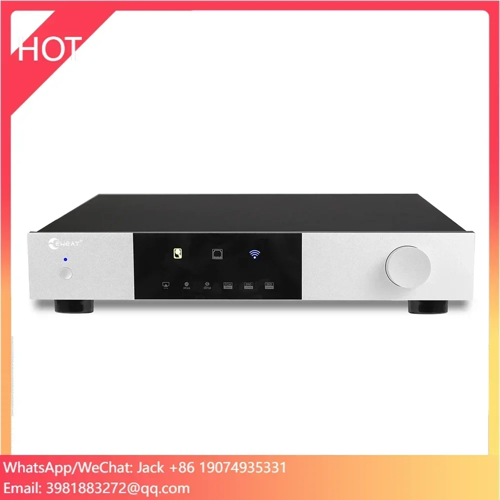 ESS9038Q2M DAC HDD Digital Audio Media Decoder PCM Hi-Fi DAC Streamer X-MOX 32BIt Audio