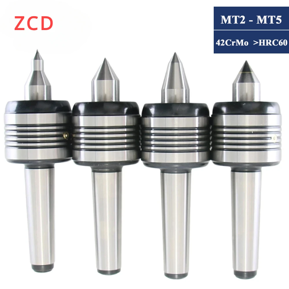 

Morse Accessories MT2 MT3 MT4 MT5 Morse CNC lathe rotary center standard double cone head Live Center For Morse turning center