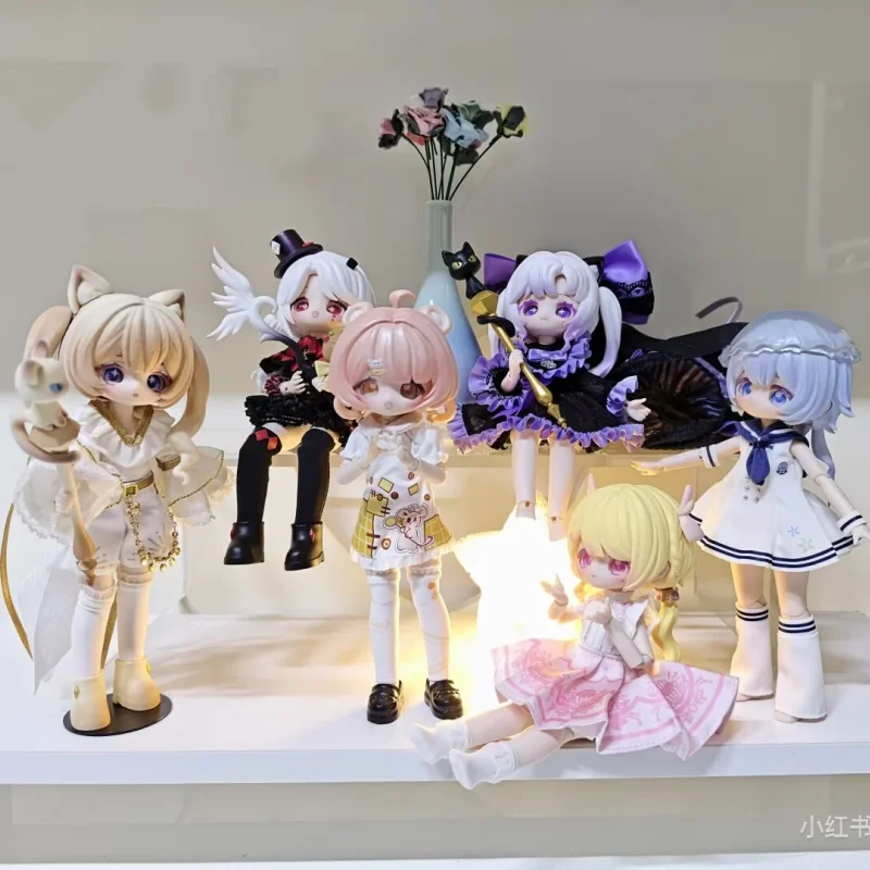 

Genuine Island Adventure 1/12 Bjd Blind Box Mobile Doll Anime Figures Desktop Collectible Decoration Figures Girls Birthday Gift