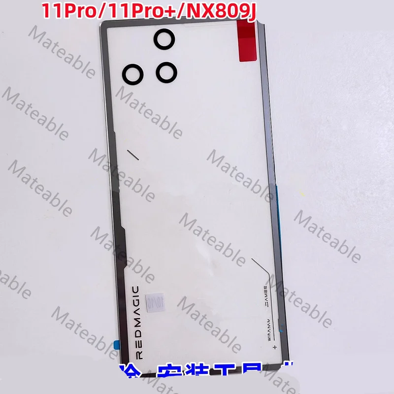 11Pro Rear Housing For ZTE Nubia Red Magic 11 Pro Plus RedMagic Back Cover Battery Case Replace Repair Spare Parts NX809J