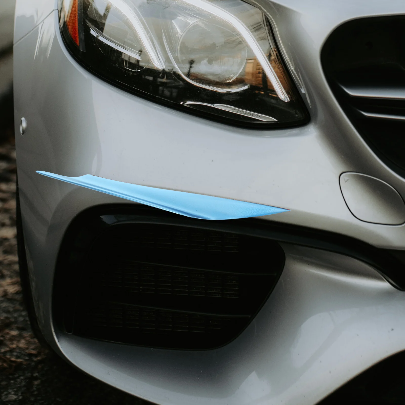 

4pcs Car Modification Wind Deflectors Universal Front Bumper Spoiler Fins For Vehicle Aerodynamics Enhancement Exterior