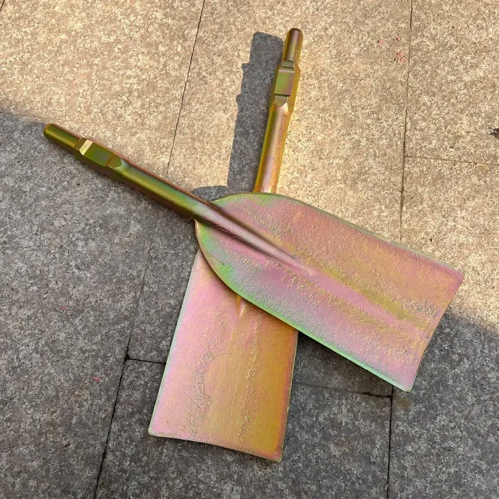 65a pá de picareta elétrica 95 ampliada diamante escavação trincheira máquina escavadora pá