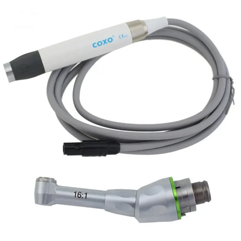 

Оригинальный стоматологический эндодвигатель C-SMART I PRO с локатором вершины, портативный эндодонтический блок лечения 16:1, мини-светодиодная контраголовка