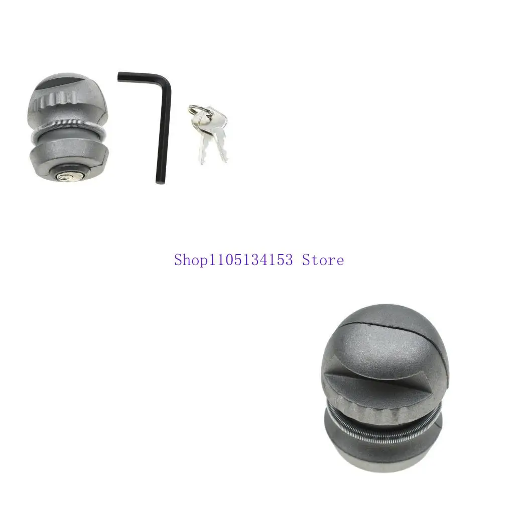 

hg89 Universal Anti-Theft Trailers Caravans Aluminum Hitch Coupling Tow Ball Lock Anti-theft Anti-corrosion Trailer Lock