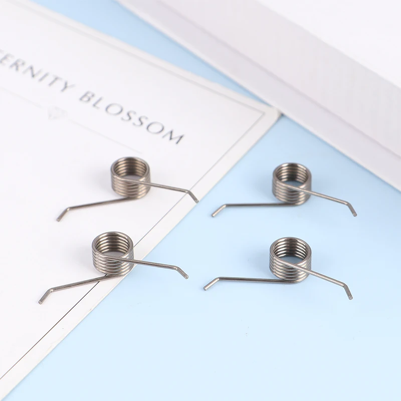 ^4Pcs Butterfly Mop Spring X-shaped Twisted Water Mop Repair Accessories Torsion Springs..