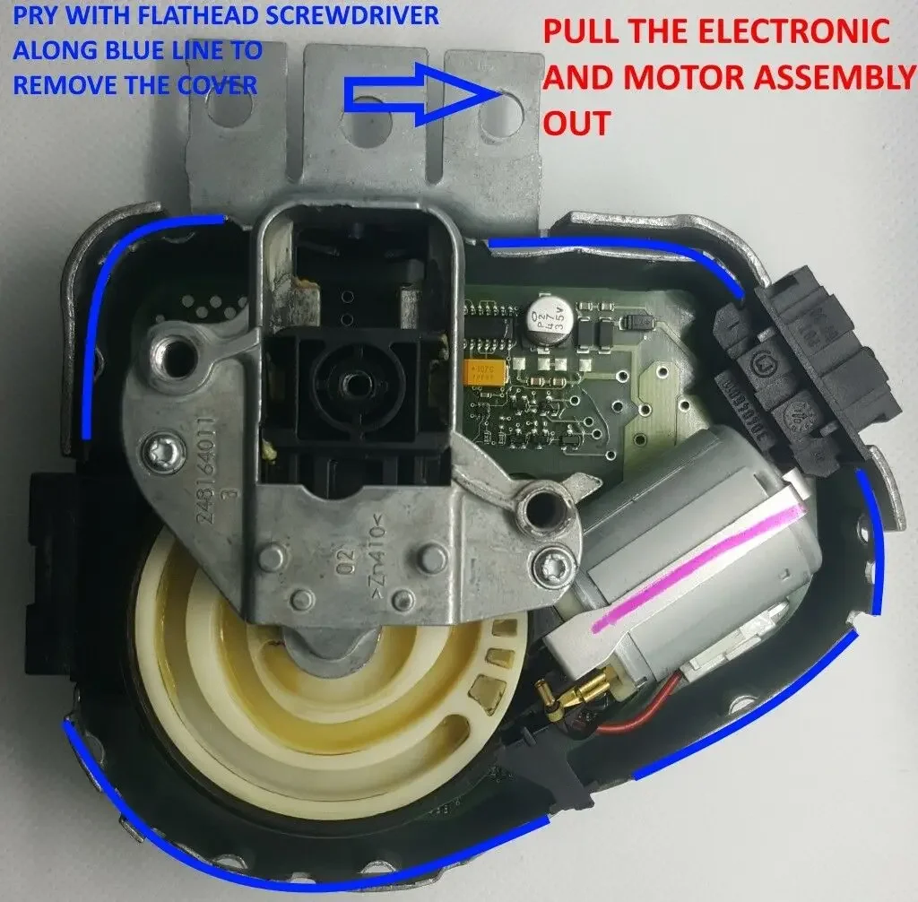 Steering Lock Module 4F0905852B ELV Repair Kit For Audi A6 C6 Q7 No Coding Switches and Relay